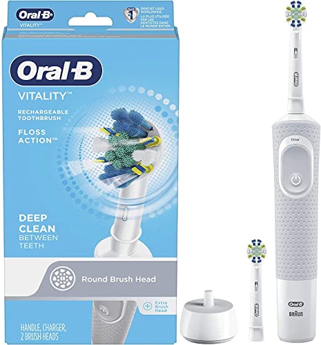 Oral B Vitality FlossAction Vitality Floss Action Rechargeable Power Toothbrush - Image 3