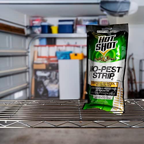 Hot Shot No-Pest Strip 2, Controlled Release Technology Kills Flying and Crawling Insects 2.29 Ounce (Value Pack of 12) - Image 8