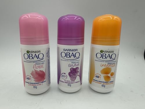 Obao Assorted Deodorant for Women - Pack of 3 - Image 2