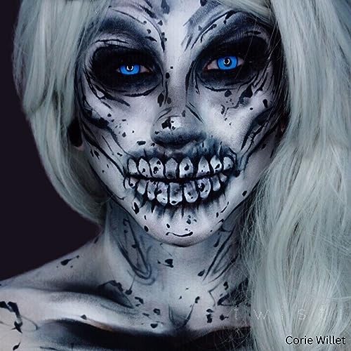 Mehron Makeup Liquid Makeup | Face Paint and Body Paint Perfect for Halloween, Cosplay I Air Brush Compatible 4.5 oz (133 ml) (Black) - Image 3