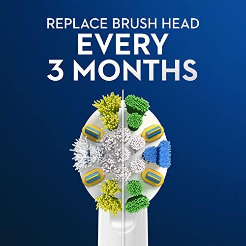 Oral-B Floss Action Replacement Brush Heads for an Oral-B Electric Toothbrush, Pack of 4 - Image 4
