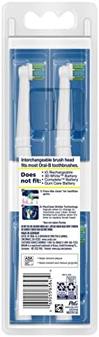 Oral-B Floss Action Replacement Brush Heads for an Oral-B Electric Toothbrush, Pack of 4 - Image 9