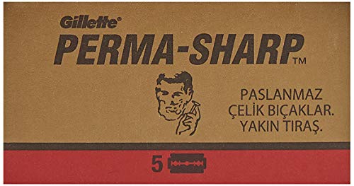 Perma-Sharp Double Edge Safety Razor Blades, 100 Count, 20 Count (Pack of 5) - Image 3