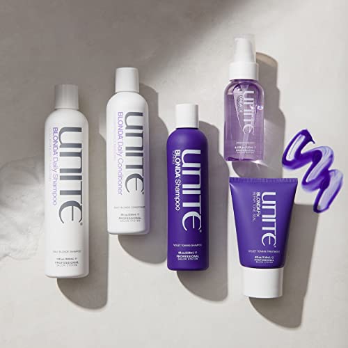 UNITE Hair BLONDA Purple Shampoo, 8 Fl Oz - Image 7