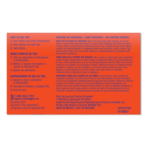 Tide Vending-Design Powder Laundry Detergent, 1.5 oz., 156/Carton (49340) - Image 3