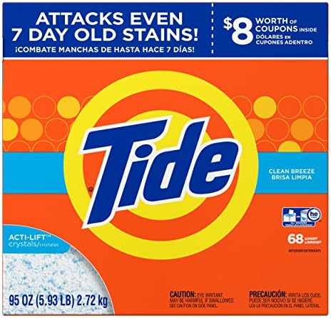 Tide Clean Breeze HE Turbo Powder Laundry Detergent, 68 Loads, 95 Oz - Image 2