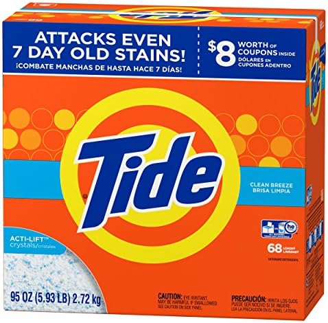 Tide Clean Breeze HE Turbo Powder Laundry Detergent, 68 Loads, 95 Oz - Image 4