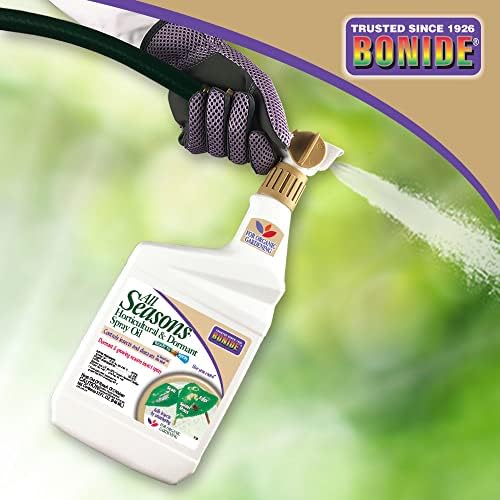 Bonide All Seasons Horticultural & Dormant Spray Oil, 32 oz Ready-to-Spray, Disease Prevention and Insect Killer for Organic Gardening - Image 4