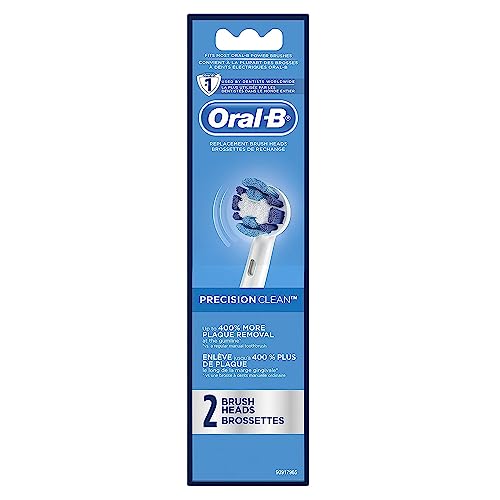 Oral-B Precision Clean Replacement Brush Heads for an Oral-B Electric Toothbrush, Pack of 2 - Image 2