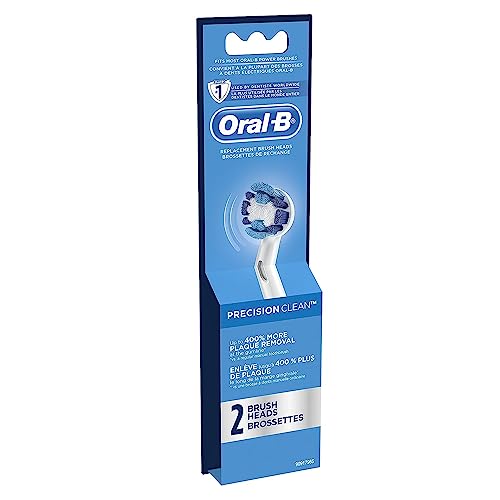 Oral-B Precision Clean Replacement Brush Heads for an Oral-B Electric Toothbrush, Pack of 2 - Image 4