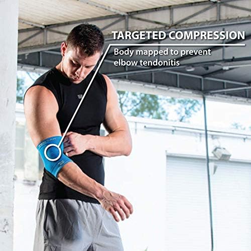 Zensah Compression Tennis Elbow Sleeve for Elbow Tendonitis, Tennis Elbow, Golfer's Elbow - Elbow Support, Elbow Brace - Image 4