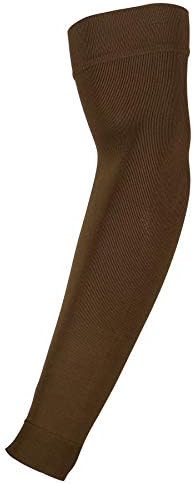 Truform Lymphedema Compression Arm Sleeve, 20-30 mmHg Post Mastectomy Support, Brown, Medium - Image 3