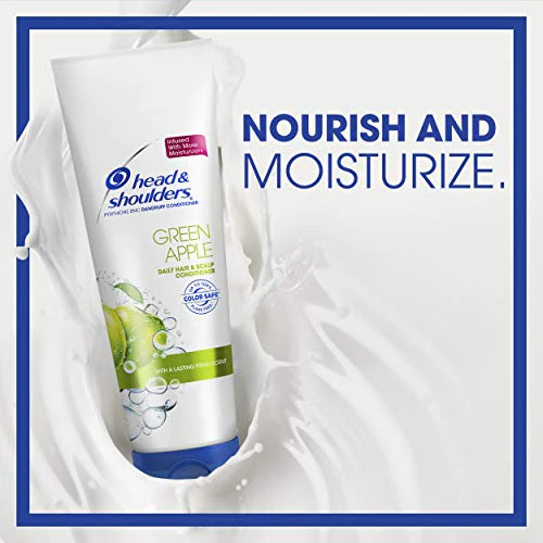 Head and Shoulders Green Apple Conditioner 10.9 Fl Oz(Packaging May Vary) - Image 5
