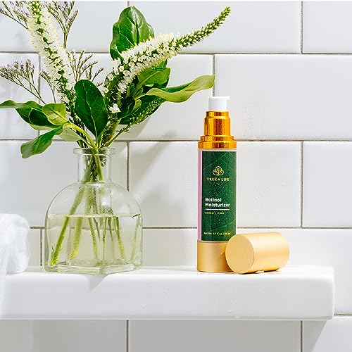 Tree of Life Beauty Moisturizer, Retinol Face Cream - Anti-Aging & Brightens Skin, Reduces Fine Lines & Wrinkles- Dermatologist-Tested to Sensitive Skin - Non-Greasy Facial Skin Care - 1.7 FlOz - Image 4