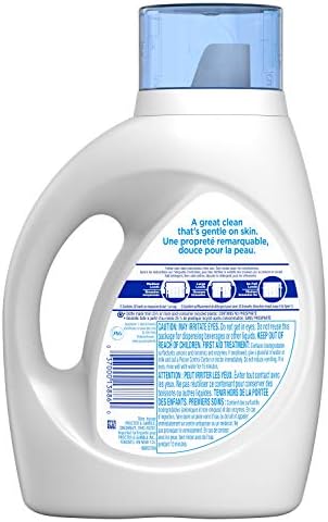 Tide Free and Gentle HE Liquid Laundry Detergent, Unscented and Hypoallergenic for Sensitive Skin, 32 Loads (Packaging May Vary) - Image 2