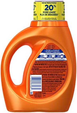 Tide Plus Febreze Freshness Liquid Laundry Detergent, Spring Renewal Scent, 1.09 L (24 Loads) - Image 6