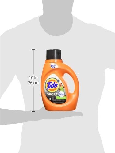 Tide Plus Febreze Freshness Sport High Efficiency Liquid Laundry Detergent - 46 oz - Active Fresh - Image 9