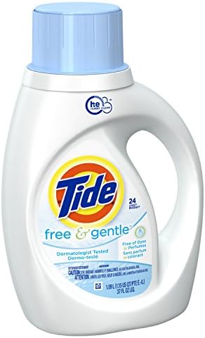 Tide Free & Gentle HE Liquid Laundry Detergent, Unscented, 1.09 L (24 Loads) - Packaging May Vary - Image 5