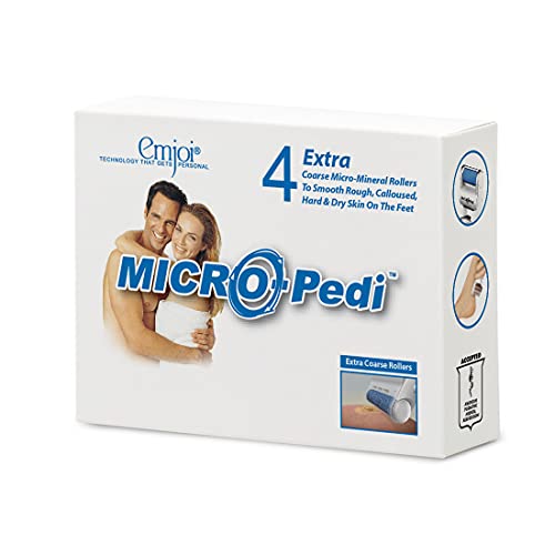Emjoi Micro-Pedi Refill Rollers (Extra Coarse) - Pack of 4 - Image 5