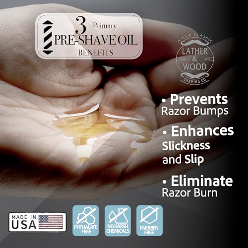 Best Pre-Shave Oil, Unscented, Premium Shaving Oil for Effortless Smooth Irritation-free Shave. 1 Oz - Image 3