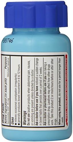 Equate Maximum Strength Laxative, Sennosides Stimulant Laxative, 25mg, 90ct, By Equate, Compare to Maximum Strength Ex-Lax - Image 3