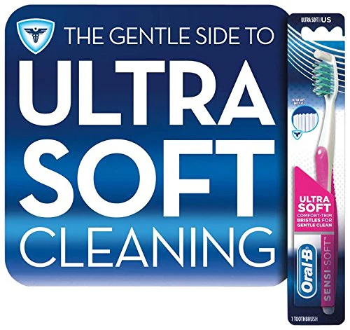 Oral-B Sensi-Soft Toothbrush, Extra Soft, 2 Count - Image 2