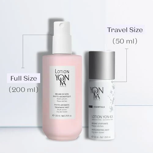 YonKa PS Hydrating Face Toner Travel Size, Natural Toning Spray for Dry & Sensitive Skin, Calming Mist to Minimize Pores and Treat Redness, Alcohol-Free and Paraben-Free, 1.6 oz - Image 4