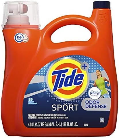 Tide Plus with Febreze Sport Active Fresh Liquid Laundry Detergent 138 Ounce