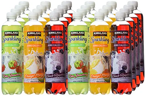 Kirkland Signature Sparkling Water Bottle Variety Pack, 1.7 Ounce - Image 3