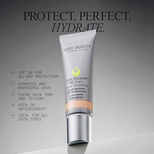 Juice Beauty Stem Cellular CC Cream SPF 30-50 mL - Provides Light Glowing Coverage - Vegan, Cruelty Free, Hydrating - Image 3