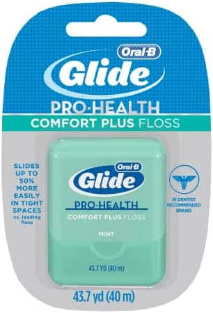 Oral-B Glide Pro-Health Comfort Plus Floss Mint - 43.7 yds., Pack of 4 - Image 8