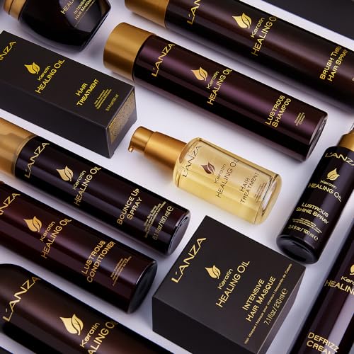 L'ANZA Keratin Healing Oil Lustrous Shampoo, Keratin Shampoo For Dry Damaged Hair, Boosts Shine, Strength and Hair Health, Repairing Damage and Prevents Frizz, Sulfate Free, Cruelty Free - Image 6