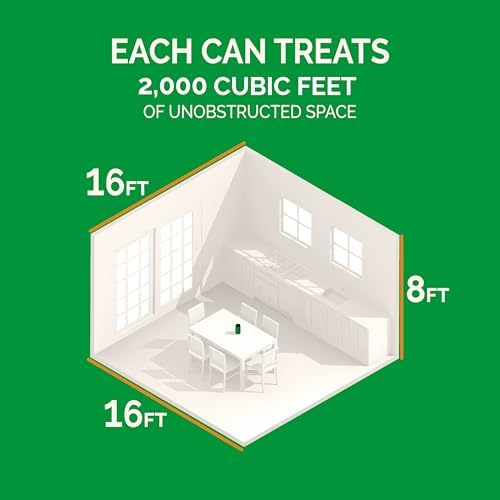 Hot Shot Fogger With Odor Neutralizer, Kills Roaches, Ants, Spiders & Fleas, 3 Count, 2 Ounce Pack of 2 - Image 8