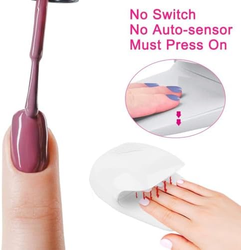 Nail Fan Dryer for Regular Polish, Portable Nail Dryer for Kids, Perfect Addition to Girls Manicure Kit, Fast Dry Fingernail Polish Air Drying Machine for Home and Travel Use - Image 4