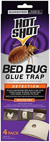 Hot Shot Bed Bug Glue Trap 4 ct