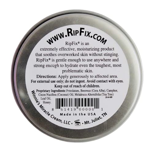 Hand Tear Repair - Rip Fix Stopper Balm for Gymnastics - Climbers Hand Balm - Wod Callus Hand Care - Climbing Hand Repair Balm Cream - Treatment for Cracked or Ripped Hands Classic 1.34 oz Tin - Image 2