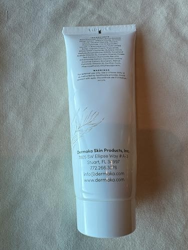 Dermaka Skin Cream 4 oz. All-Natural Skin Cream- Formulated by a surgeon to aide in healing damaged skin. Moisturizing Lotion helps issues that may cause skin irritation. - Image 4