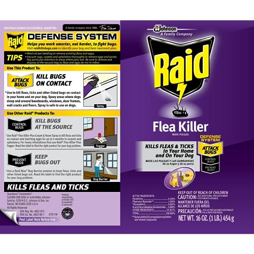 Raid Flea Killer 16 OZ (Pack of 3) - Image 4