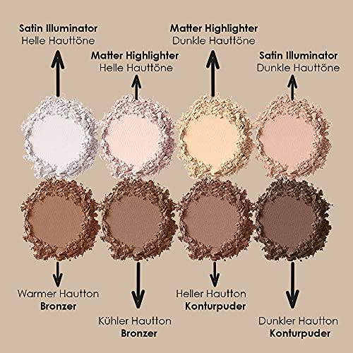 NYX PROFESSIONAL MAKEUP Highlight & Contour Pro Palette - Image 3