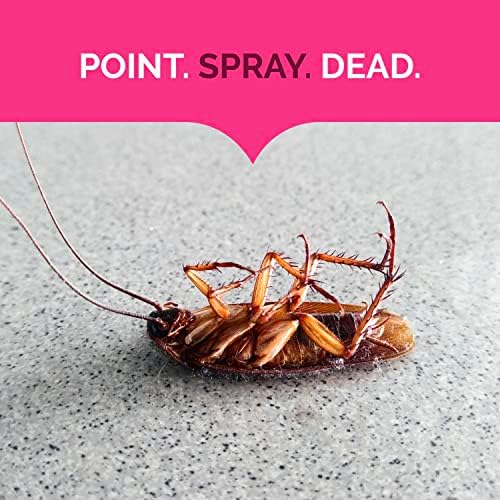 Hot Shot Ant & Roach Plus Germ Killer, Fresh Floral Scent Aerosol, 17.5-Ounce, 12-Pack - Image 6
