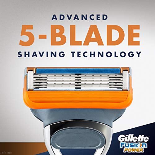 Gillette Fusion Power Men's Razor Blade Refills, 8 Count - Image 4
