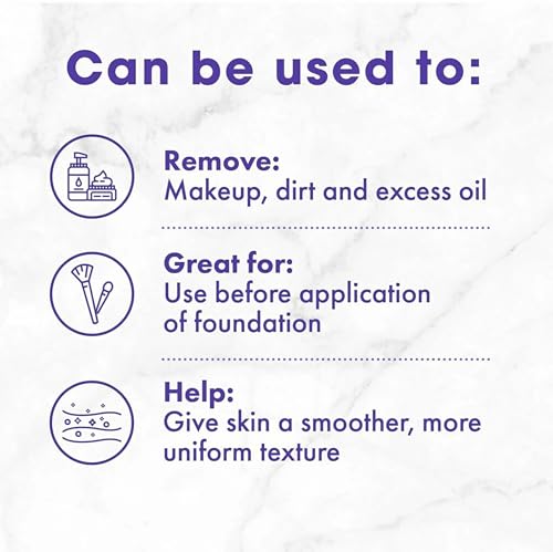 Buf-Puf Gentle Facial Sponge, Dermatologist Developed, Removes Deep Down Dirt & Makeup That Causes Breakouts and Blackheads, Reusable, Exfoliating, 3 Count - Image 5