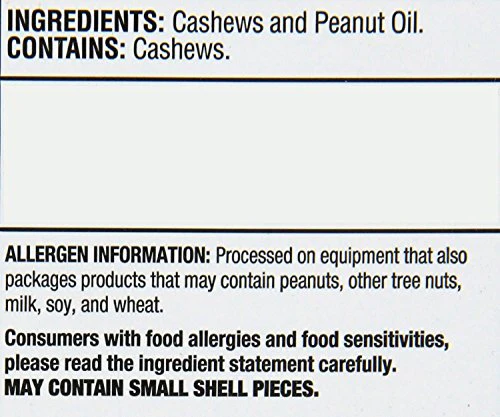 Kirkland Signature Unsalted Cashews, 2.5 Lb, 2 Pack - Image 5