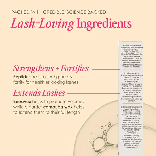 Grande Cosmetics GrandePRIMER Pre-Mascara Lengthener & Thickener - Image 7
