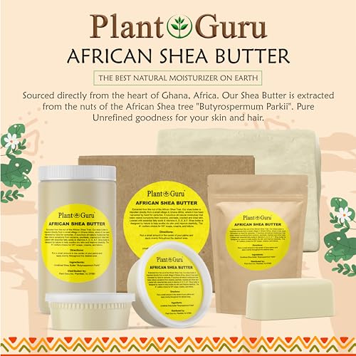 Raw African Shea Butter 16 oz. - 100% Pure Natural Unrefined IVORY - Ideal Moisturizer For Dry Skin, Body, Face And Hair Growth. Great For DIY Soap and Lip balm Making. - Image 3