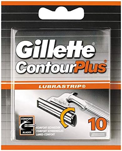 Gillette Contour Plus Razor Blades for Men (Pack of 10) - Image 2