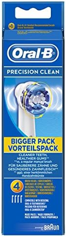 Oral-B Genuine Precision Clean Toothbrush Heads Replacement Refills for Electric Rechargeable Toothbrush, Deep and Precise Cleaning, Pack of 4 - Image 5