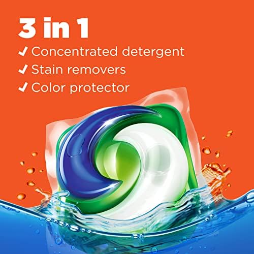 Tide PODS Liquid Laundry Detergent Soap Pacs, HE Compatible, 57 Count, Powerful 3-in-1 Clean in one Step, Original Scent - Image 6
