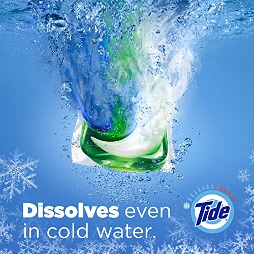 Tide PODS Liquid Laundry Detergent Soap Pacs, HE Compatible, 57 Count, Powerful 3-in-1 Clean in one Step, Original Scent - Image 8