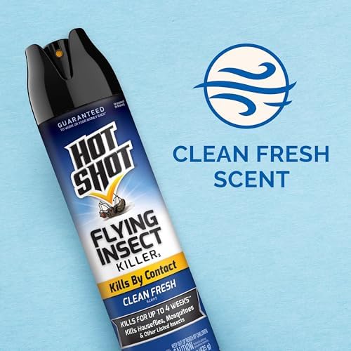 Hot Shot Flying Insect Killer3 (Aerosol) (Pack of 12) 15 oz - Image 8